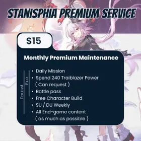 Honkai: Star Rail │ Professional Elite Monthly Maintenance │ 30-Day Trailblaze Management Service
