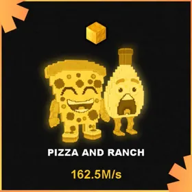 Gold Pizza and Ranch 162.5M Steal a Brainrot