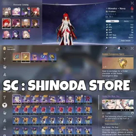 (ASIA) Starter FMC TL 6| Himeko Nova - Archer - Kafka | FO - ALLUNSET - F2P - LOG HOYO NO CHEAT!