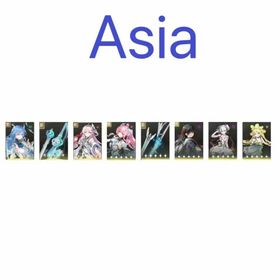 Asia lv8 Qing xiao+weapon+Aemeath+weapon+Dania+CHISA+Camellya+Verina+random 4 stars, The novice pool has not been moved