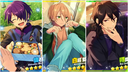 [JP-INSTANT DELIVERY] STARTER Ensemble Stars Music ⭐️Shinobu + Rei + Aira