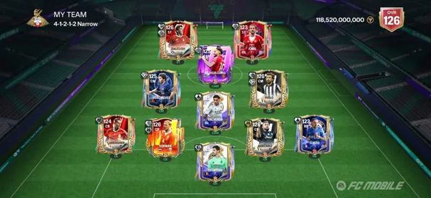 🔥⚽ META 126 OVR Team | 👑 126 Dalglish × Pirlo × Barzagli | 💎 40k Gems || Full META Squad | 🚀 Stacked Resources | 🏆 Ready to Dominate