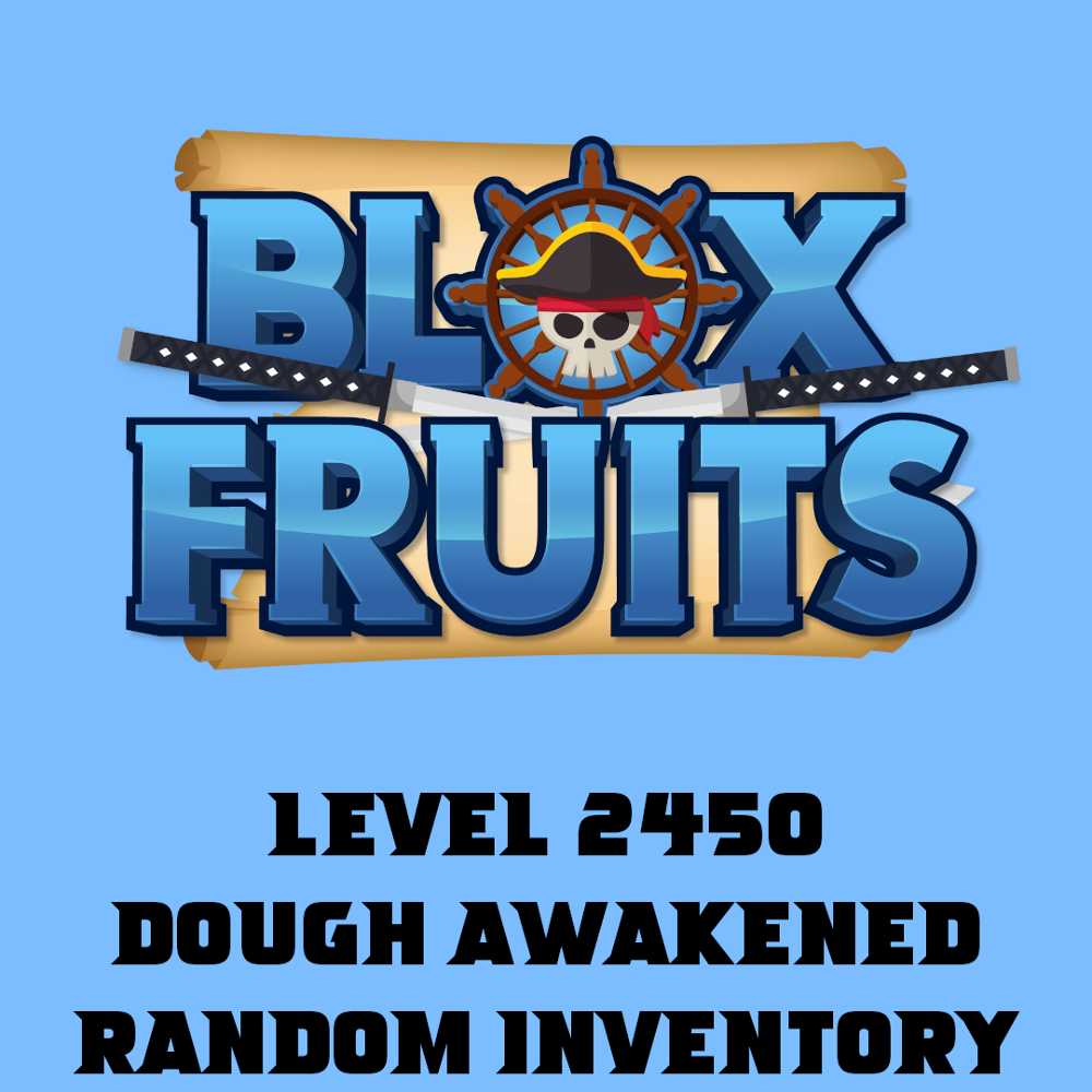 Blox Fruit Dough AWAKENED Godhuman 16M Cash 15k Fragments