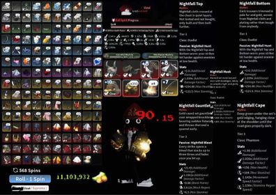 [SLAYERS 2] 90 M1 | RANKED ACCESS | UZUI | T3 NIGHTFALL TOP, BOTTOM, MASK, CAPE | T3 NIGHTFALL GAUNTLET +10 | SHOCKWAVE | 11 MILLION YEN | INSTANT DELIVERY