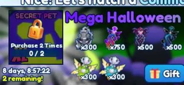 Bubble Gum Simulator INFINITY - Mega Halloween Bundle [1299R]