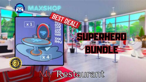Superhero Bundle - My Restaurant | Best Deal ✅