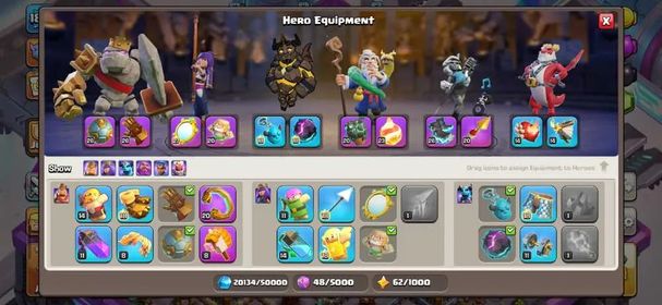 Th16 Almost Max 500 Cwl Medel]| Hero-95-95-70-45 | Equipment-10-Epic Almost Max | XP-180 | NC-Yes | BEST-DEAL