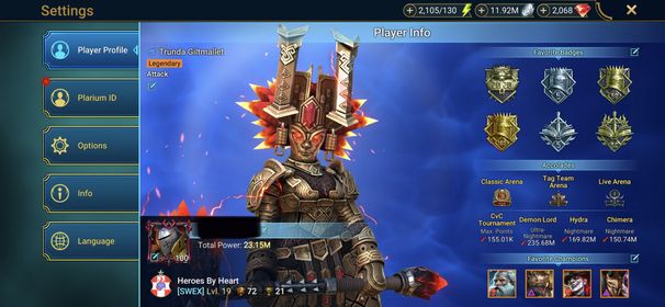 [1 Mythical Champions][23.15M] Lady Mikage + 264 LEGENDARY (Siphi(5*)+Rotos,Acrizia(5*)/x2+Gnut,Warlord(5*)/x2,Marichka,Cardi,Krisk,Tormin,SG,Ursuga+2,Trunda+1,Pythion(6*),Hephraak(6*),Harima,Nekmo,Kymar,Wixwell...) + 1k UNM + 25 SD/25 SHOGUN AUTO