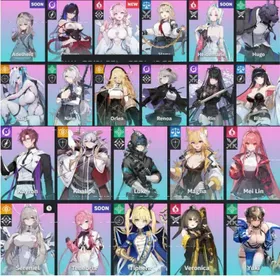 ASIA\Global|The lowest prices in the world! Fully customizable accounts—choose the exact combination of characters you need. We have a vast selection of accounts available for you to choose from; please check the list details and contact me directly|Chaos Zero Nightmare