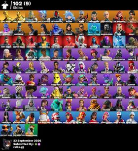 🔰PC/PSN/XBOX 🔰102 skins💥Gold Midas 💥 Gold Brutus 💥 Spectra Knight 💥 Renzo the Destroyer 💥 The Foundation 💥 Nezumi 💥 Ronin 💥 The Ageless 💥 Paradigm (Reality-659)🎃450 VB