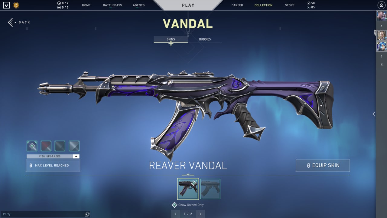 Europe + Middle East 16/18 Agents Reaver Vandal + Nebula Phantom