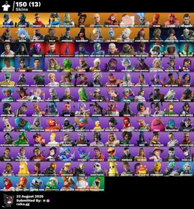 [PC/PSN/XBOX] 150 skins 🔥 Point Patroller 🍁 Trilogy 🍁 Prodigy 🍁 Cloud Striker 🍁 Spectra Knight 🍁 Luxe 🍁 Paradigm (Reality-659) 🍁 The Imagined 🍁 Peter Griffin 💰 400 VB
