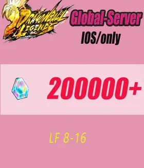 Dragon Ball Legends/[iOS only]200000 Time Crystals] + Random 12-16LF || BIND ID || Full Story || Fast Shipping