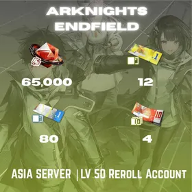 [ASIA] LV50 65000 Oroberyl + 12 HH Permit + 80 Basic Permit + 4 HH | Reroll Account | Check Desc**