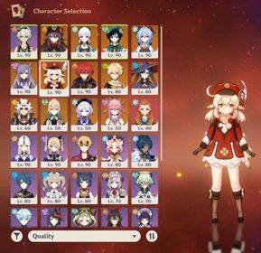 ASIA AR57 | 5 stars*15 | Klee(C1)+Hu Tao+Ganyu+Venti+Kamisato Ayaka+Yae Miko+Arataki Itto+Diluc(C1)+Jean+Mona+Keqing+Qiqi+Staff of Homa+Amos' Bow+Aquila Favonia lots of 4* characters and weapons Male endgame account | 39 characters