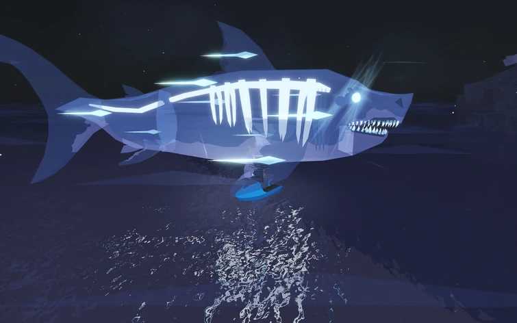 5x Phantom Megalodon