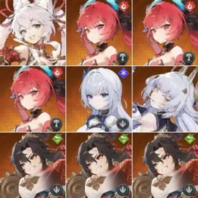Global|lv2|Mina+Flare+Flare+Flare+Ophelia+Nagi+Gabi+Gabi+Gabi|Only completed the tutorial|Fast delivey