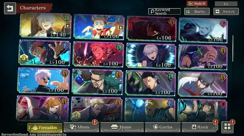 (SEA) Awakened Gojo + Summer Yuji + Culling Game Yuji + Mei Mei + Seance Toji + Ino + 21 other SSR