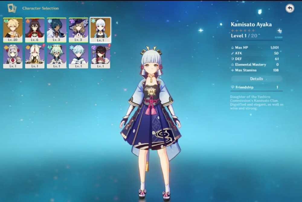 NA AR10 - kamisato ayaka
