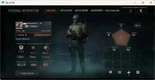 Mobile|LV 30|SV 100,3M|CV 51M|Exclusive MG H416,Symphony AUG,Decree LR-AR1,Fang MPX|T7 Thermal Imager|Check SS AB907B