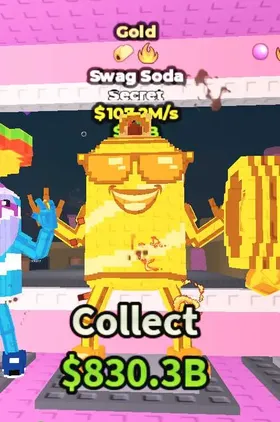 Gold Swag Soda - Secret $107M/s - Steal a Brainrot Fast Delivery