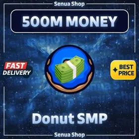 [MİNECRAFT] [DONUT SMP] [DONUTSMP] 500M MONEY | FAST DELİVERY