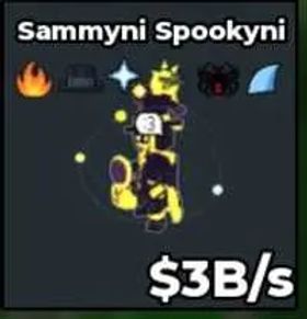 NEW !! [INSTANT DELIVERY] Sammyni Spookyni (ECLIPSE) 3B/s l Steal A brainrot