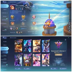 ML498 💫 133 HERO 🧬 214 SKINS ⚡ TRANSFORMERS ROGER ✨ EPIC SELENA X NANA 🧬 DRAGON TAMER LING 🌟 SAINT SEIYA BADANG ☄️ LIGHTBORN FANNY