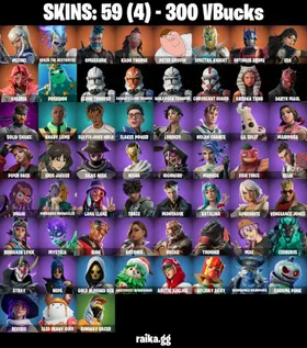 [PC/PSN/XBOX] 59 skins | Flakes Power | Juice WRLD | Khaby Lame | Ahsoka Tano | Darth Maul | Clone Trooper | Solid Snake | Omegarok | Mizuki | Peter Griffin #294