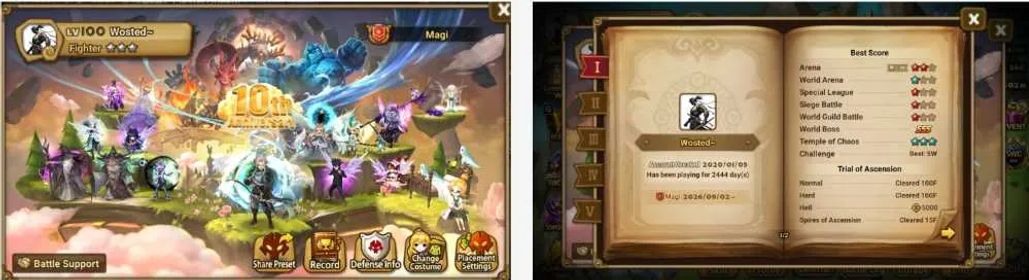SWS262 – EU Endgame Account | 15 LD5, Swift 227/220, Vio 207, Only 3 Nat 5 Missing
