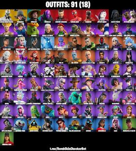 🎁 91 Skins 🎁 PSN/Xbox/PC/Nintendo 🎁 Rogue Spider Knight 🎁 Veronika 🎁 Lara Croft (2000S) 🎁 Harley Hitter 🎁 Trinity's Kick 🎁 Chun-Li 🎁 Full Email Access