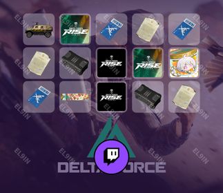 🧙‍♂️ Twitch Drops 💜 AM&EMEA Group StageD9-12 🧙‍♂️ Delta Force [Total 15 Items]