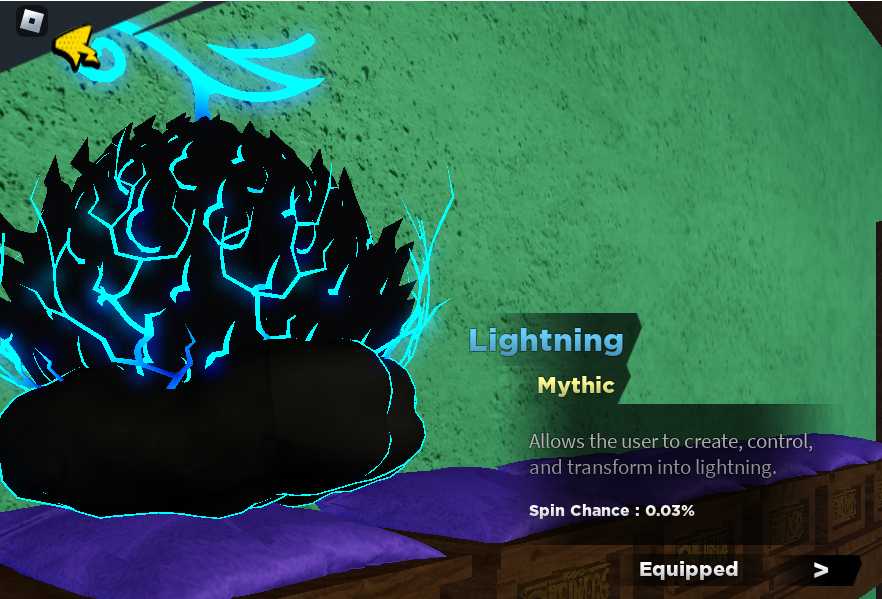 [Fruit Battlegrounds Lightning Max Level 300 Unlocked Soru Unverified 13+ Account