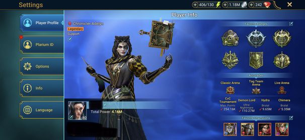 [1 Mythical Champions][4.16M] Embrys + 39 LEGENDARY (Yncensa,Lamasu,Arb,Mith,Noelle,Ankora(5*),Ninja,Teodor,Valky,Cup,Wythir,Foli...) + 1k NM CB + RTA AVATAR