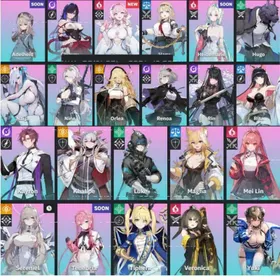 ASIA\Global|The lowest prices in the world! Fully customizable accounts—choose the exact combination of characters you need. We have a vast selection of accounts available for you to choose from; please check the list details and contact me directly|Chaos Zero Nightmare