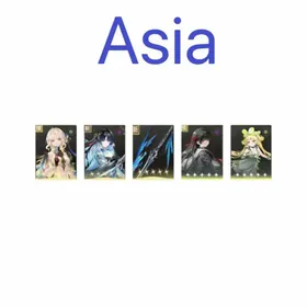Asia lv8 Yangyang Xuanling+weapon+CHISA+Suisui+Verina+random 4 stars, The novice pool has not been moved