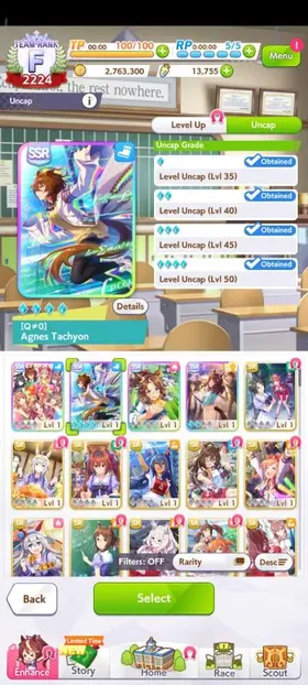 GLOBAL STARTER • AGNES TACHYON MLB (X5 MAX LIMIT BREAK) + LIGHT HELLO LB2 SSR SUPPORTER CARD + 13.000 CARATS • LOGIN BY TRAINER ID ONLY • INSTANT SUPER FAST DELIVERY #18