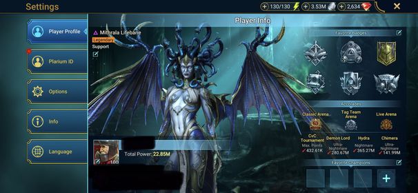 [9 Mythical Champions][22.85M] + 219 LEGENDARY (Marius,Titus+Wixwell,Leonardo+Donnie+Mich,Yumeko x2,Shu-Zhen 409,Tuhanarak(6*),Graazur,Sulfuryion,Chalco,Helicath(6*),Armanz,Harima,Masahiro,Fabian x2,Gnut...) + 1k UNM + 1k NM HYDRA + 25 SD/25 SHOGUN AUTO