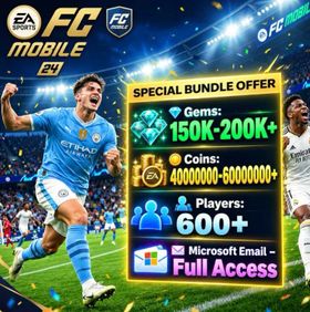 150K-200KGems+600+Players💌Microsoft Email – Full Access