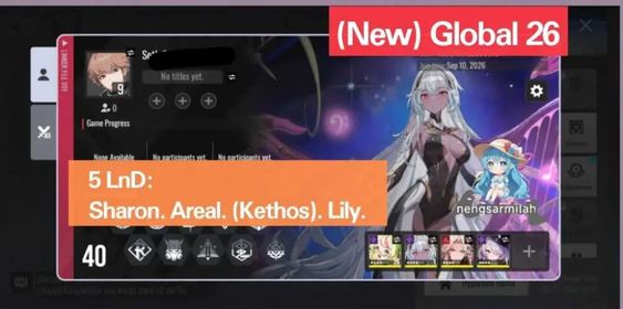 ETH599 – Global S26 New Server Whale Starter | 4 LND, Sharon, Areal, Lily & Kethos