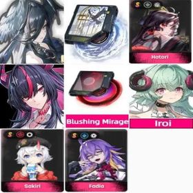 Asia|BlackBird+BlackBird weapons+Hotori+ShinKu+ShinKu Weapons+Iroi+Sakiri+Fadia|Choose your character ×3|Fast delivey