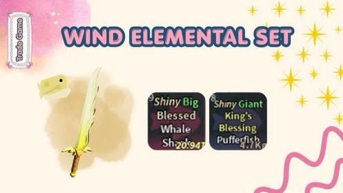 Wind Elemental Set Rod | Fisch