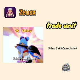 Shiny Saki (Cyanblade) |(Trade)| Roblox Anime Adventures