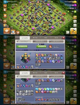 ⚡TOWN HALL 14 SEMI MAX⚡HERO 58-52-49-35-25⚡FREE RENAME⚡60% DISCOUNT SHOP⚡