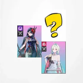 Global|Heidemarie+Fei+random five-star characters|The novice pool is not used