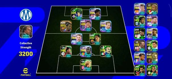 #53 Only Konami 💫 3200 CS 💫 Cannavaro 106 💫 Doue 105 💫 Batistuta 105 💫 Full Access 💫 Android & iOS