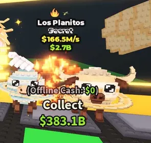 Los Planitos NO TACO - Secret $166M/s - Steal a Brainrot Fast Delivery