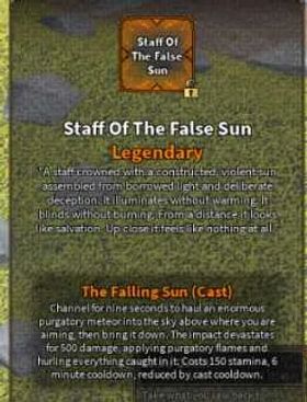 Staff Of The False Sun The Veil