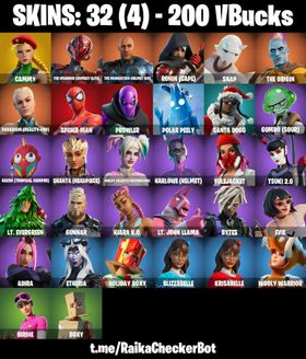🎁 32 SKINS 🎁PSN/XBOX/NINTENDO/PC🎁 CAMMY 🎁 PUNCHING PRACTICE 🎁 THE DIP 🎁 LOVE IT 🎁 SPIDER-MAN 🎁 HARLEY QUINN 🎁 PARADIGM 🎁Full Email Access