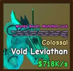 !!COLOSSAL VOID LEVIATHAN DIVINE {GLASS+GOLD+ALBINO} CHEAP PRICE WITH FREE PETS!!